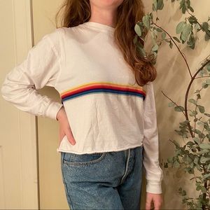Brandy Melville rainbow long sleeve